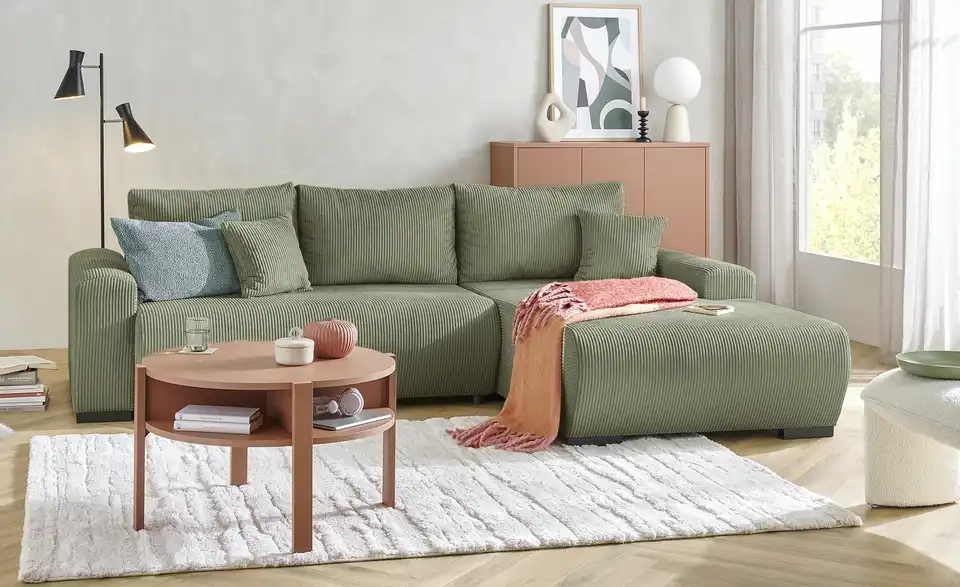 smart Ecksofa Nelly mit Schlaffunktion, in Wohnsituation