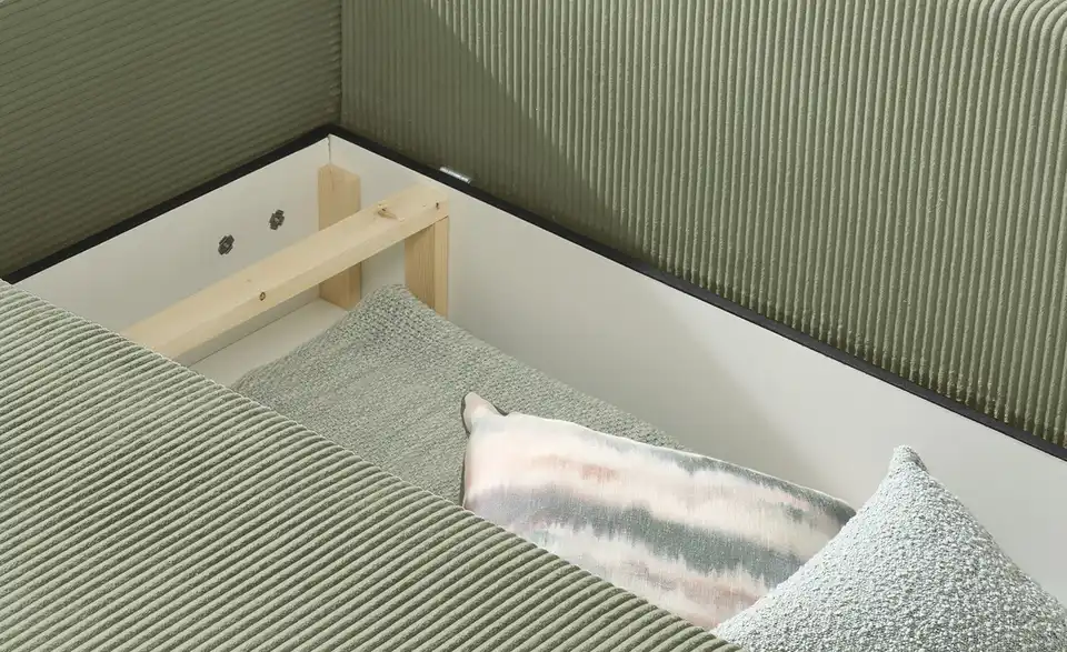 smart Ecksofa Nelly mit Schlaffunktion, Detailansicht