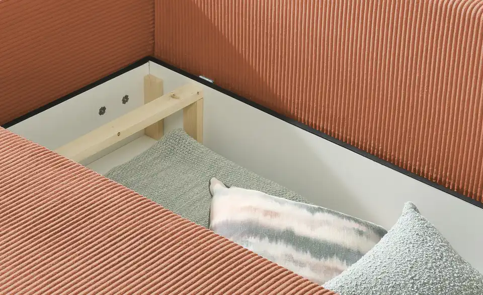 smart Ecksofa Nelly mit Schlaffunktion, Detailansicht