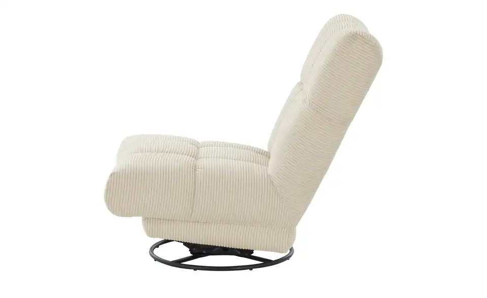 bobb Dreh-Schaukelsessel Chessie, Profilansicht