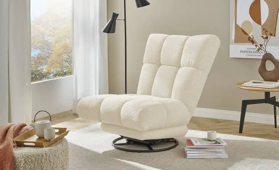 bobb Dreh-Schaukelsessel Chessie, in Wohnsituation