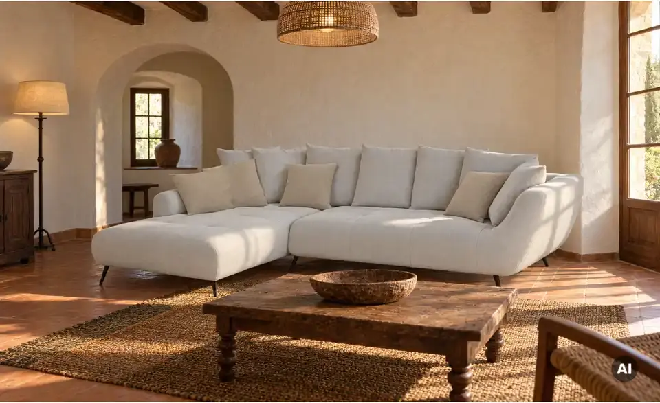 bobb Ecksofa Bellani III, in Wohnsituation
