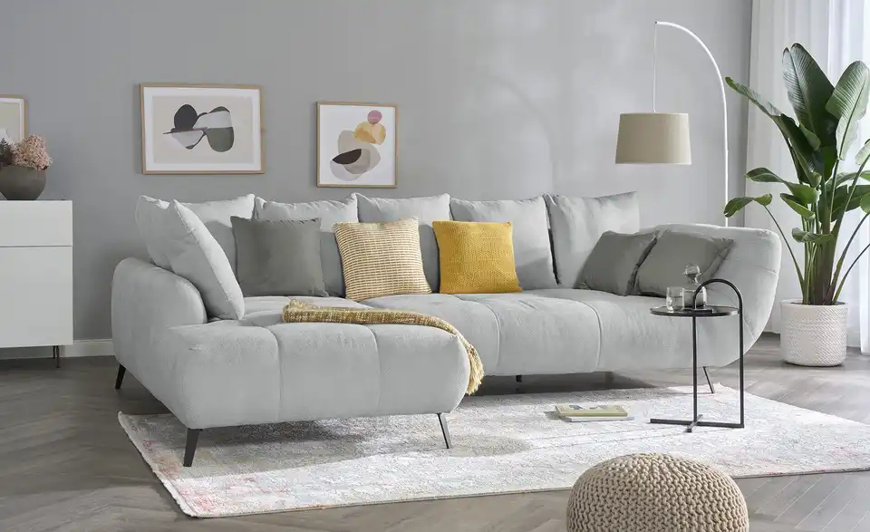 bobb Ecksofa Bellani III, in Wohnsituation