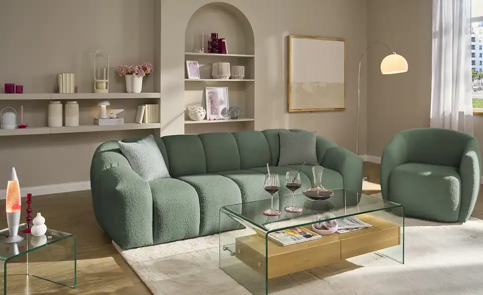 SOHO Big Sofa Carmelie, in Wohnsituation