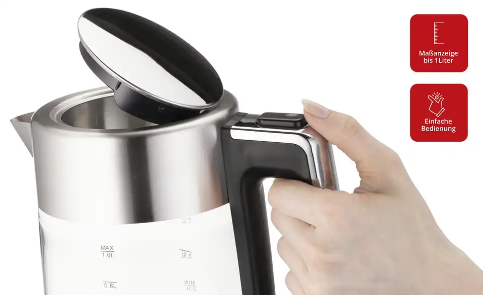 KHG Wasserkocher WK-106 GE, in Wohnsituation