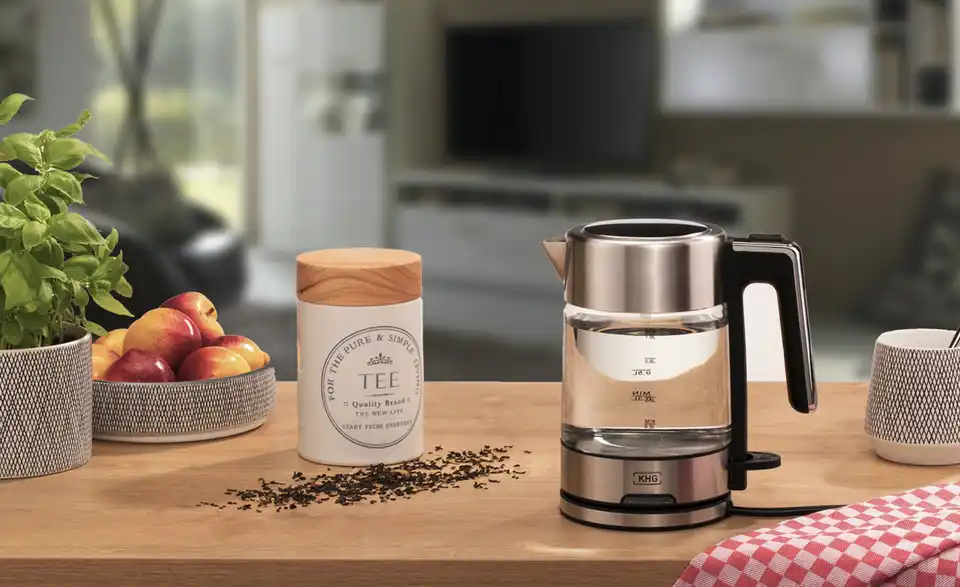 KHG Wasserkocher WK-106 GE, in Wohnsituation