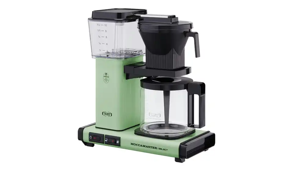 Kaffeautomat | Moccamaster / Schwarz Select KBG Pastel Green Pastellgrün