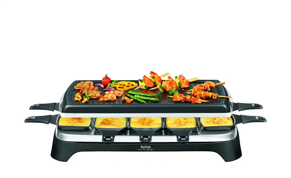 Tefal Raclette-Grill RE4588, Funktionsansicht