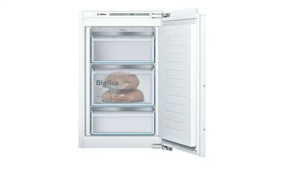BOSCH Einbau-Gefrierschrank GIV21AFE0, geöffnet