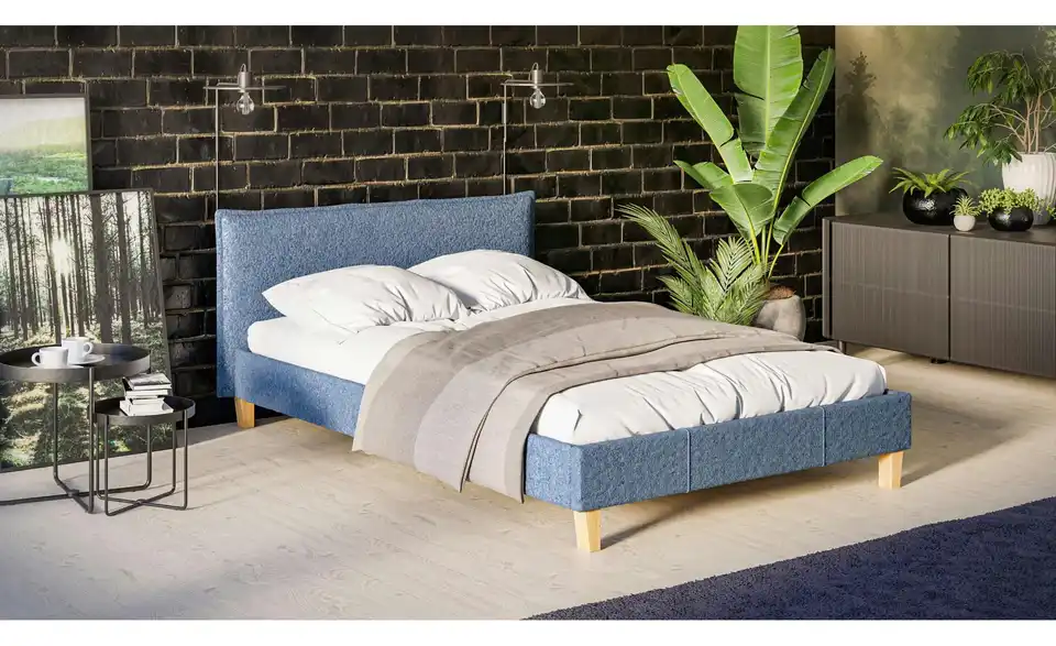 S-STYLE Polsterbett Gabriella, in Wohnsituation