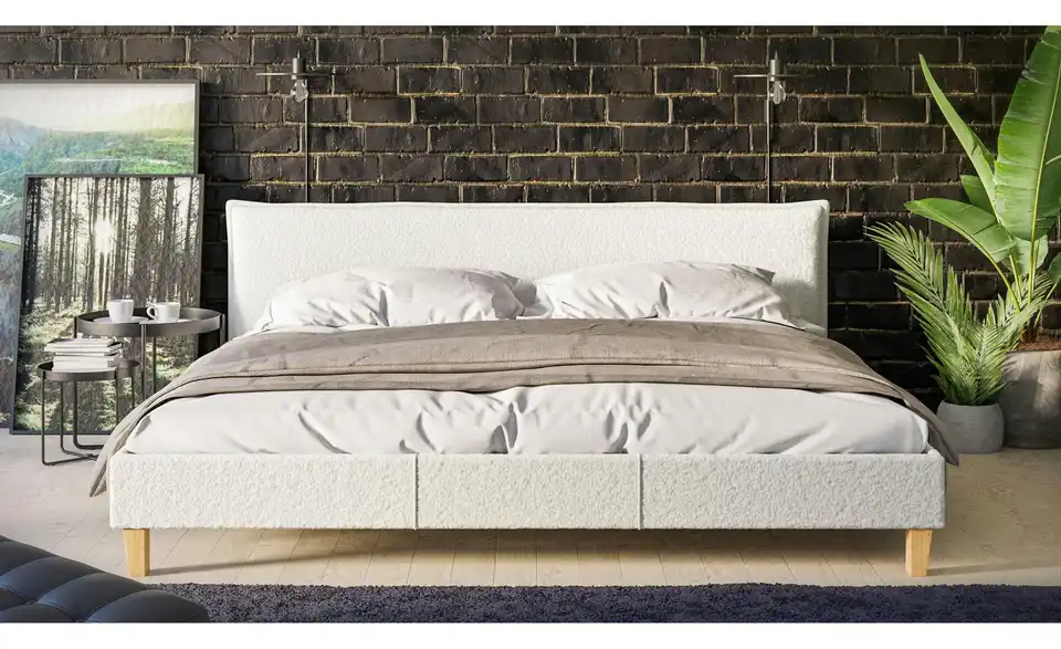 S-STYLE Polsterbett Gabriella, in Wohnsituation