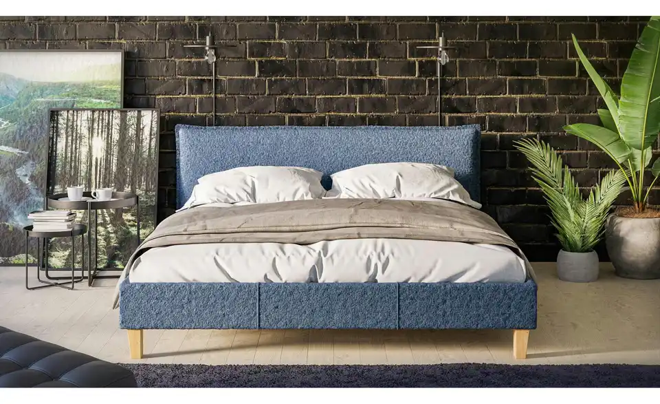 S-STYLE Polsterbett Gabriella, in Wohnsituation