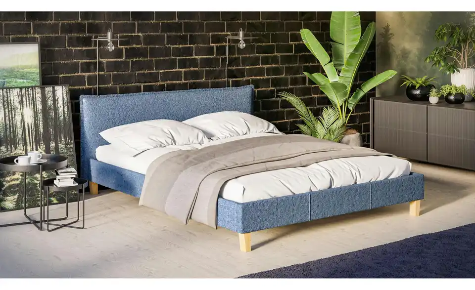 S-STYLE Polsterbett Gabriella, in Wohnsituation