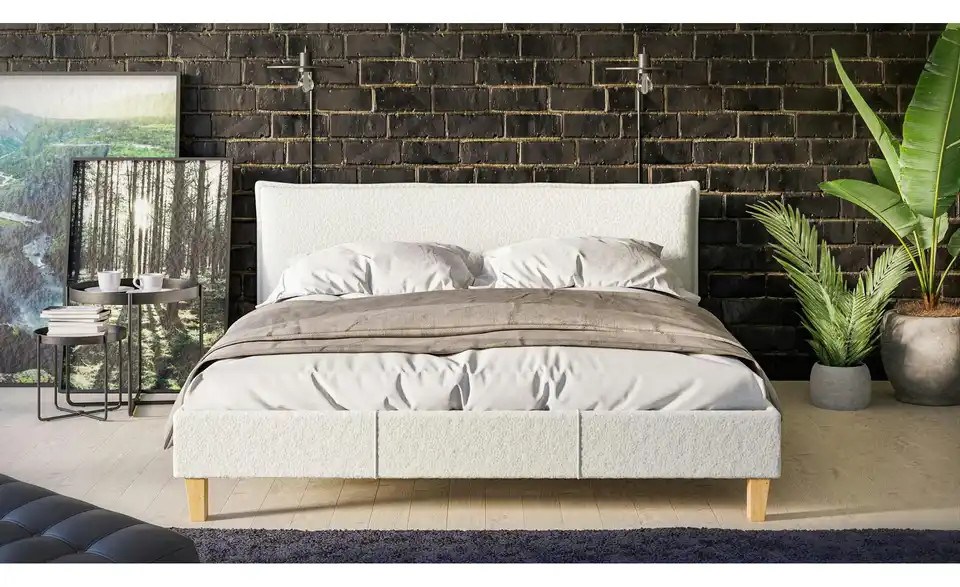 S-STYLE Polsterbett Gabriella, in Wohnsituation