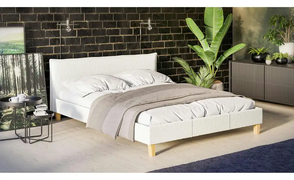 S-STYLE Polsterbett Gabriella, in Wohnsituation