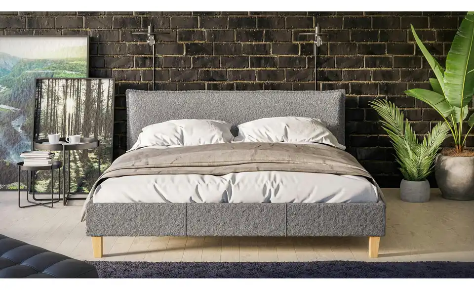 S-STYLE Polsterbett Gabriella, in Wohnsituation