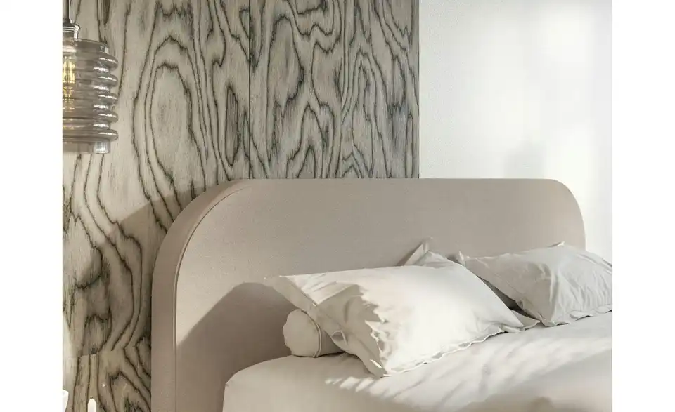 Selsey Polsterbett 160x200 Beige Umike, in Wohnsituation