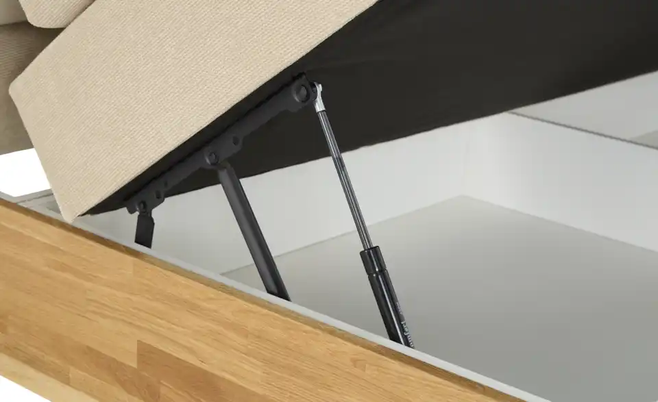 Boxspringbett Beam inklusive Bettkasten, Detailansicht