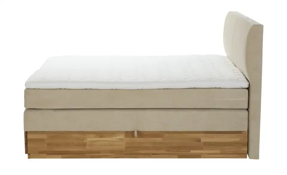 Boxspringbett Beam inklusive Bettkasten, Profilansicht