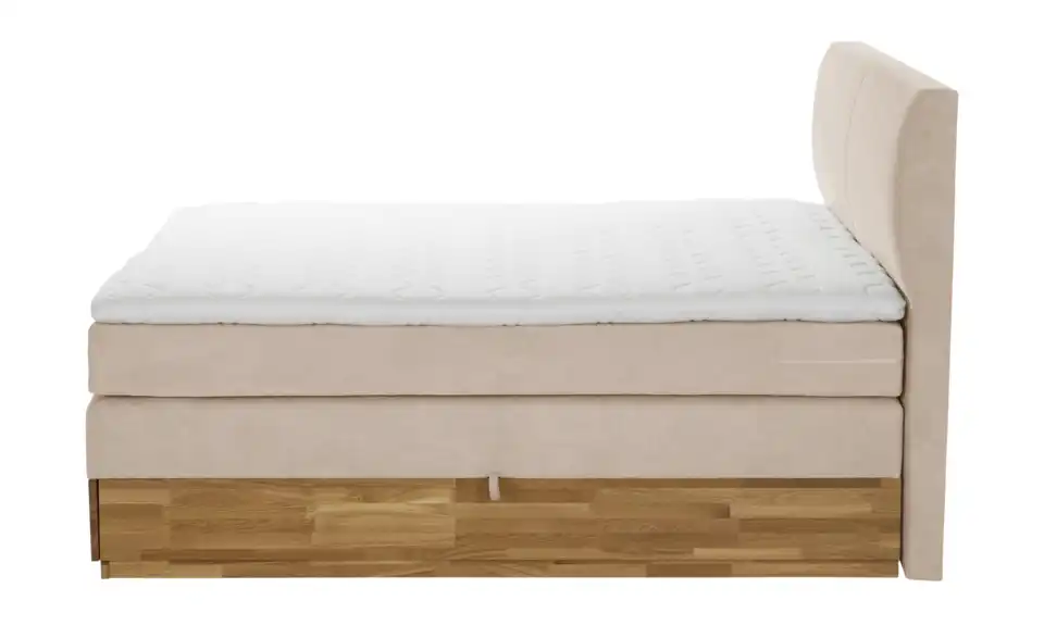Boxspringbett Beam inklusive Bettkasten, Profilansicht