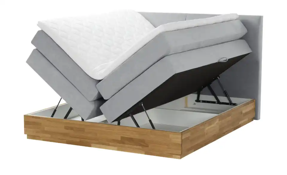 Boxspringbett Beam inklusive Bettkasten, Funktionsansicht