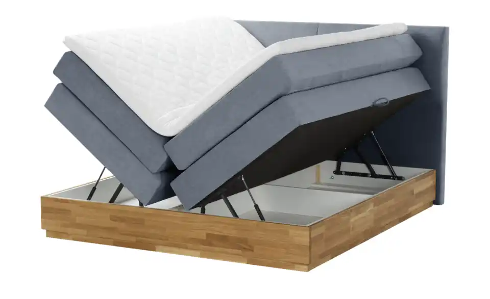 Boxspringbett Beam inklusive Bettkasten, Funktionsansicht