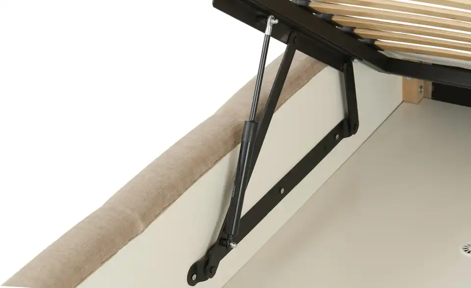 Polsterbett Savio mit Bettkasten, Detailansicht