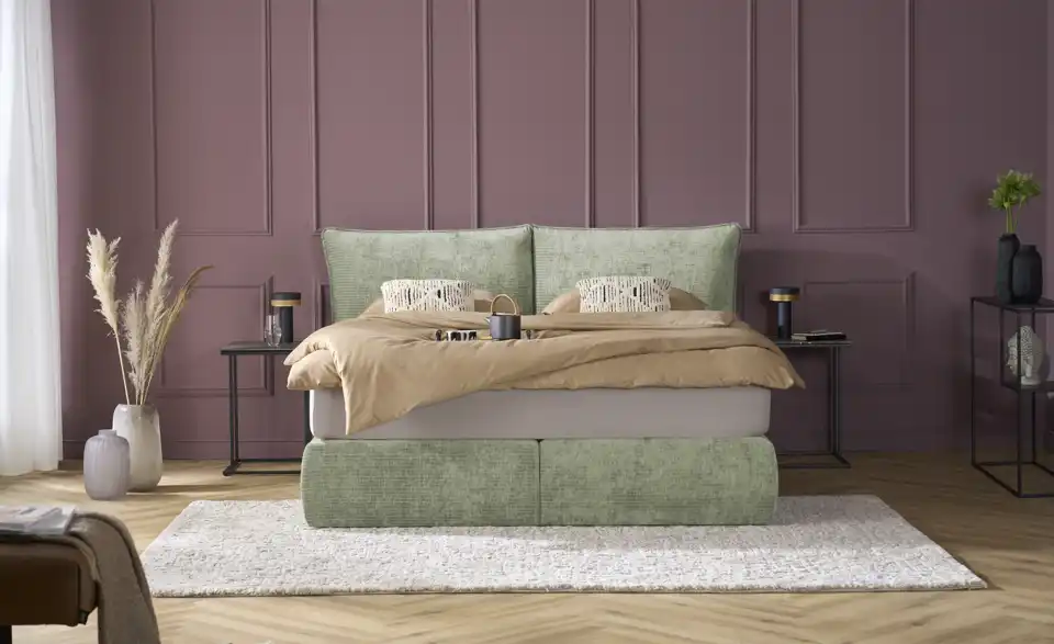 switch Boxspringbett Gaya, Frontansicht