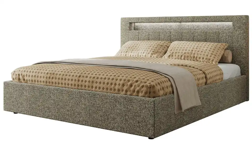 Polsterbett Gold 5 Classic mit Bettkasten, Perspektive