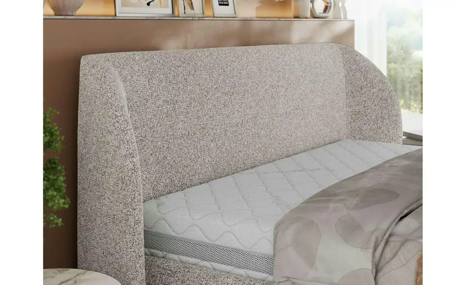 Polsterbett Caela Classic mit Bettkasten, Detailansicht