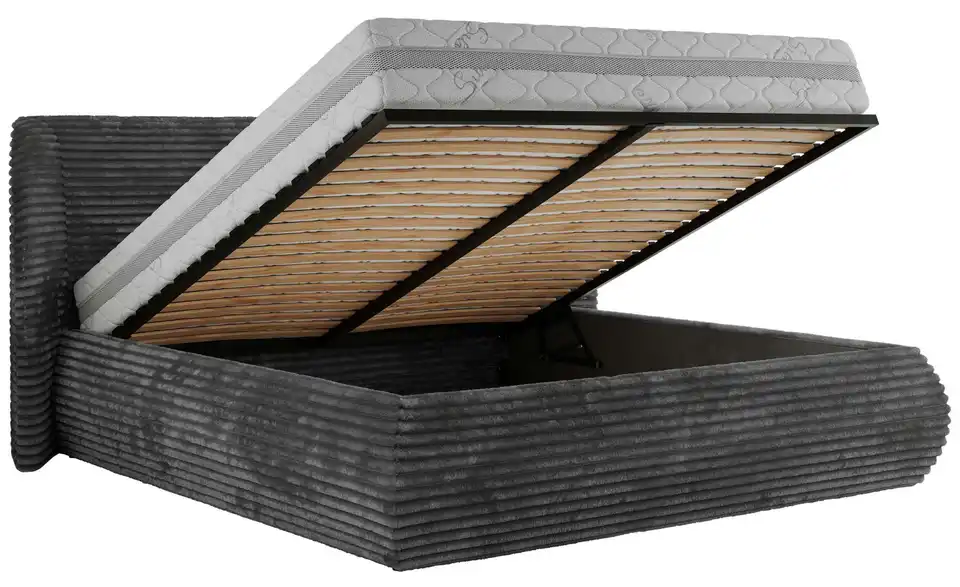 Polsterbett Caela Classic mit Bettkasten, Funktionsansicht