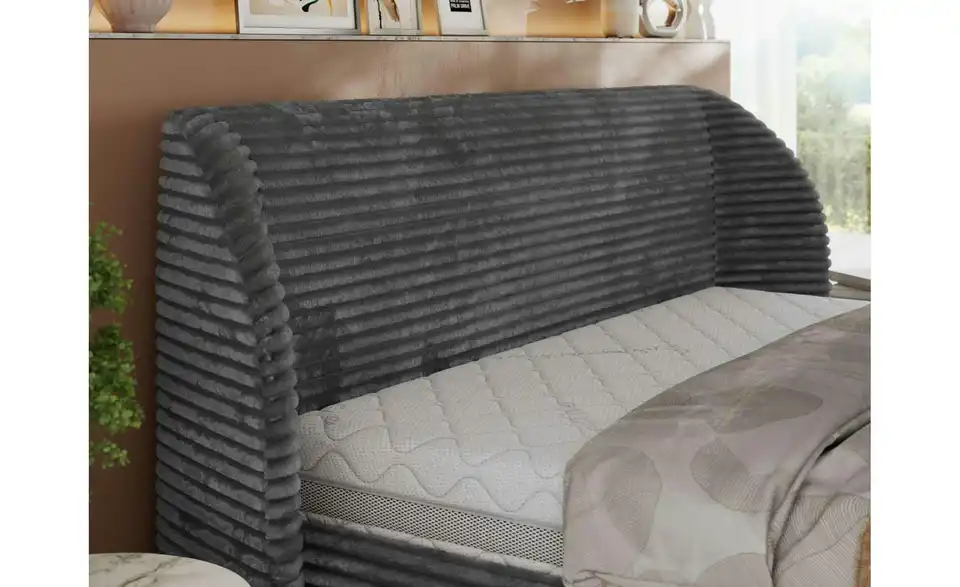 Polsterbett Caela Classic mit Bettkasten, Detailansicht