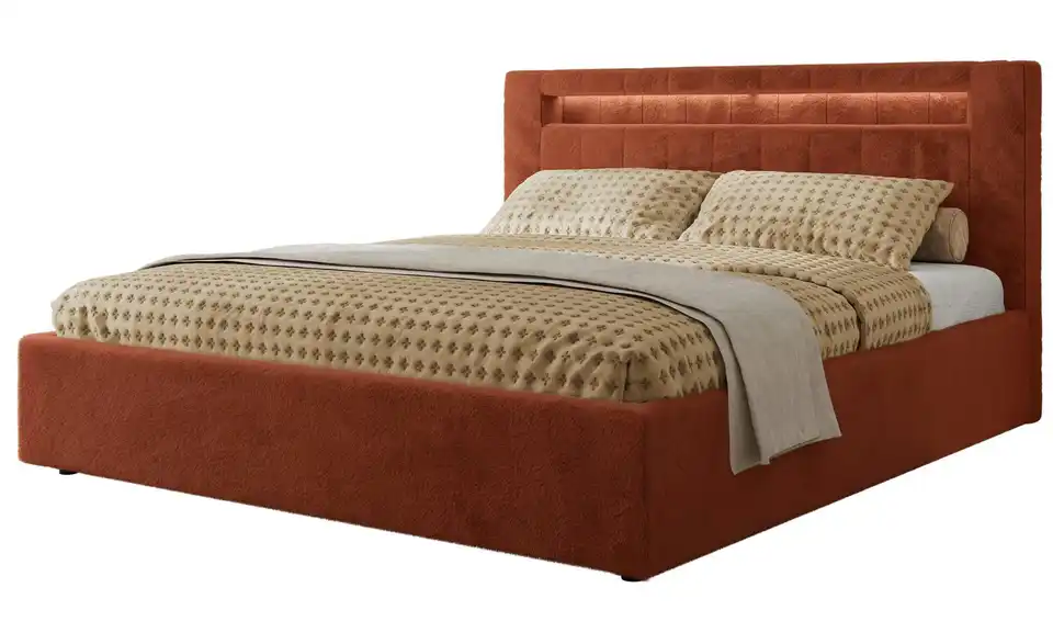 Polsterbett Gold 5 Classic mit Bettkasten, Perspektive