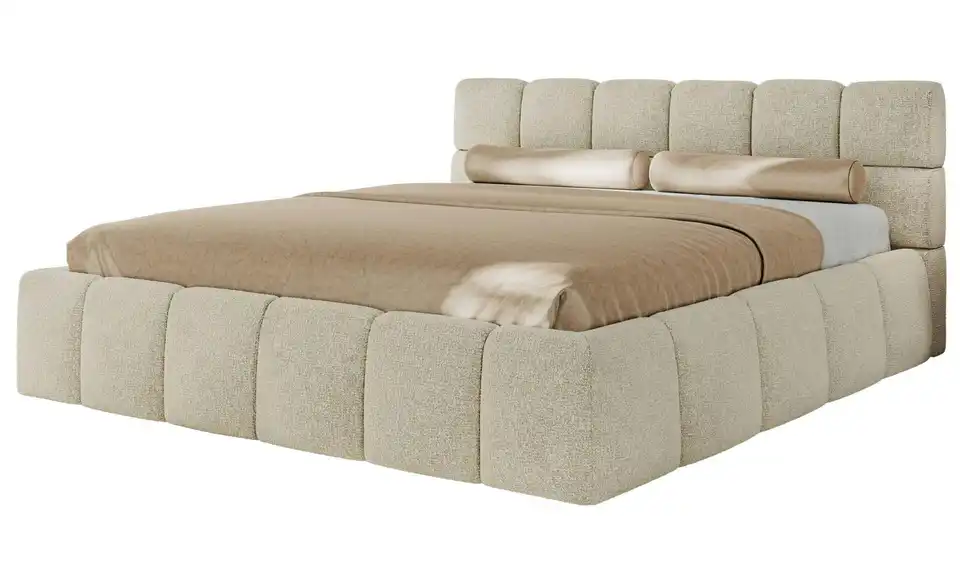Polsterbett Nira Classic mit Bettkasten, Perspektive