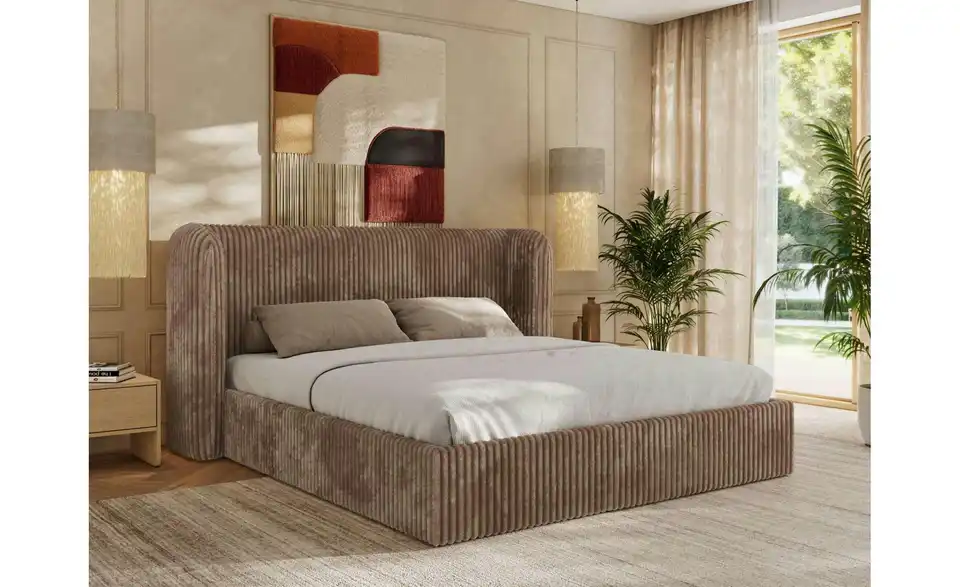 Polsterbett Emora Classic mit Lattenrost, in Wohnsituation
