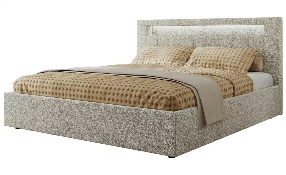 Polsterbett Gold 5 Classic mit Bettkasten, Perspektive
