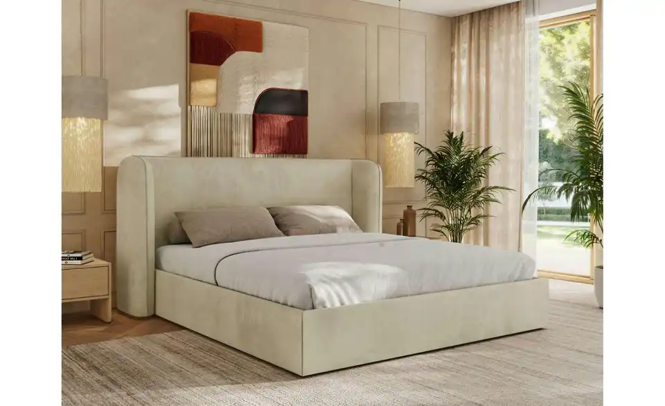 Polsterbett Emora Classic mit Lattenrost, in Wohnsituation