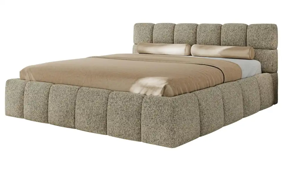 Polsterbett Nira Classic mit Bettkasten, Perspektive