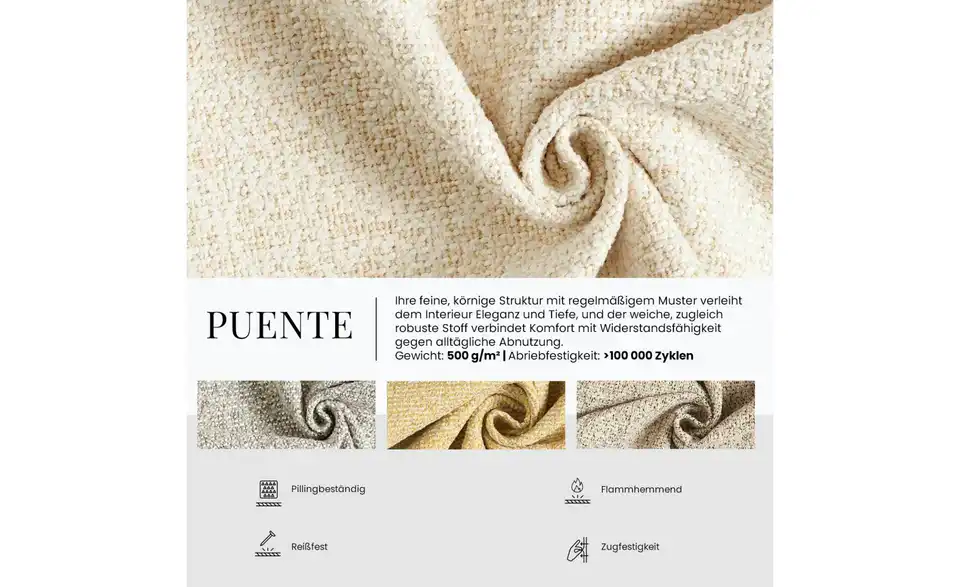 Polsterbett Gala Classic mit Bettkasten, Bild mit Text