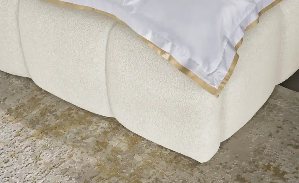 Polsterbett Lux mit Bettkasten, Detailansicht