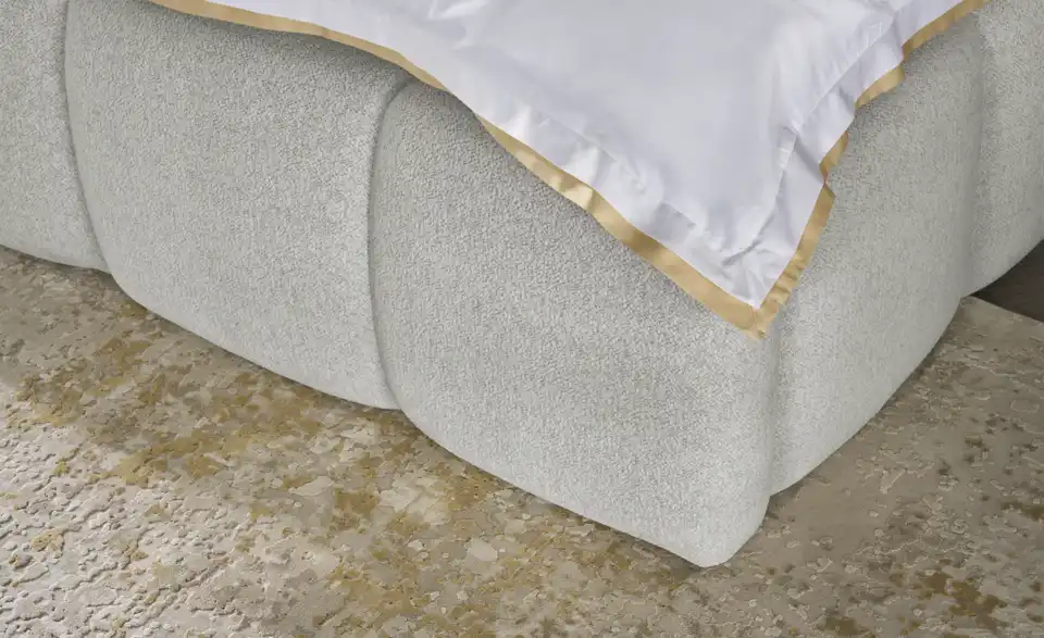 Polsterbett Lux mit Bettkasten, Detailansicht