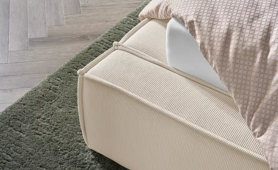 Polsterbett Gratia mit Bettkasten, Detailansicht