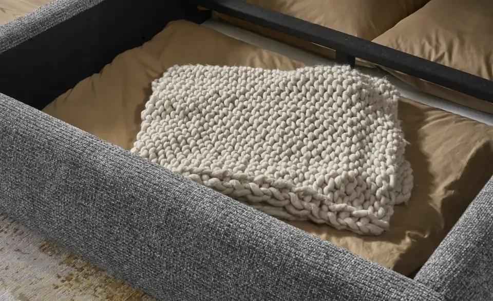 switch Polsterbett Jolly mit Bettkasten, Detailansicht
