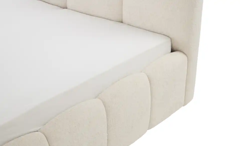 Polsterbett Dronfield mit Bettkasten, Detailansicht