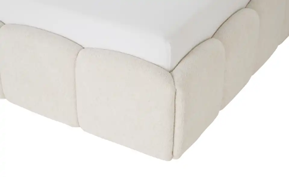 Polsterbett Dronfield mit Bettkasten, Detailansicht