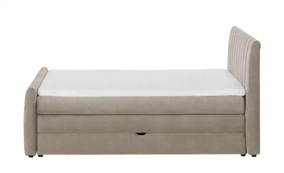 switch Boxspringbett Carina mit Bettkasten, Profilansicht