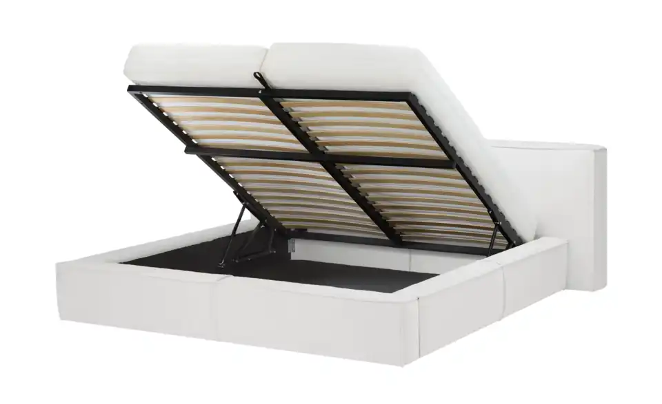 Höffner Selection Polsterbett Liora mit Bettkasten, geöffnet