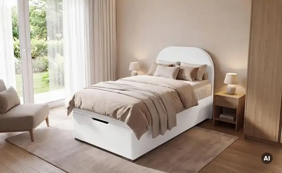 Boxspringbett Amber, in Wohnsituation
