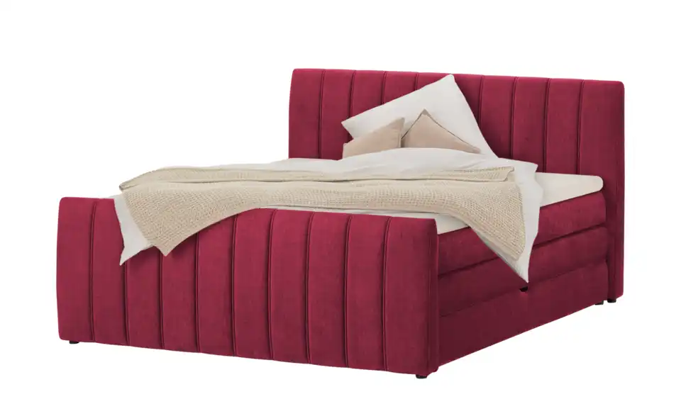 switch Boxspringbett Carina mit Bettkasten, Perspektive
