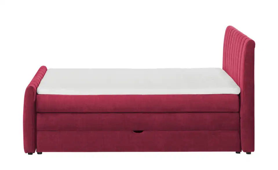 switch Boxspringbett Carina mit Bettkasten, Profilansicht